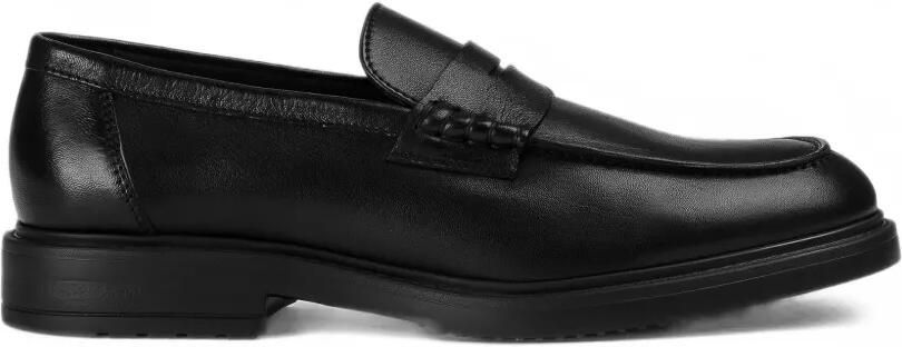 Doucal's penny-slot loafers Zwart