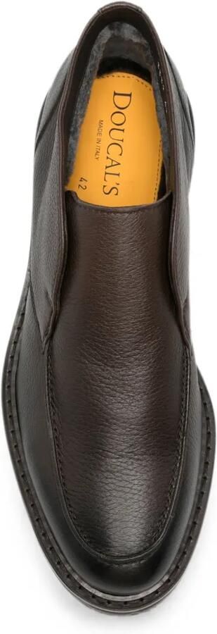 Doucal's Philadelphia RS bewerkte loafers Bruin - Foto 4
