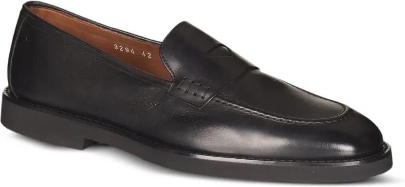 Doucal's Platte loafers Zwart