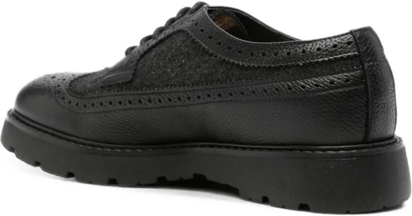 Doucal's Ramon brogue derby schoenen Zwart - Foto 2