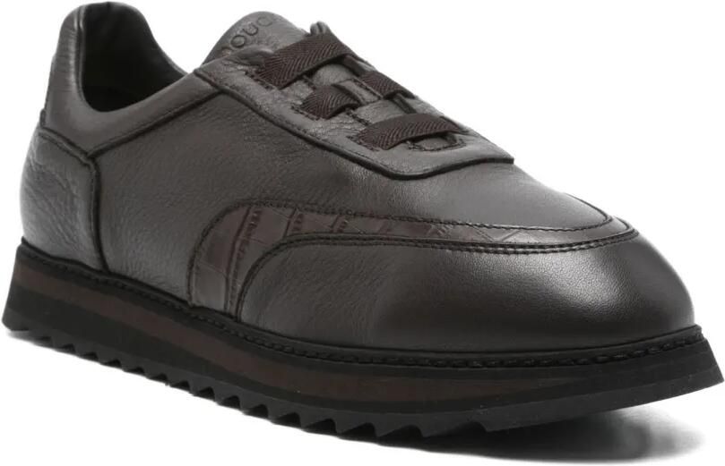 Doucal's Rodrigo sneakers met vlakken Bruin - Foto 2