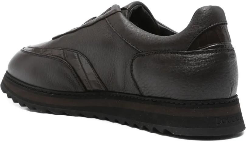 Doucal's Rodrigo sneakers met vlakken Bruin - Foto 3