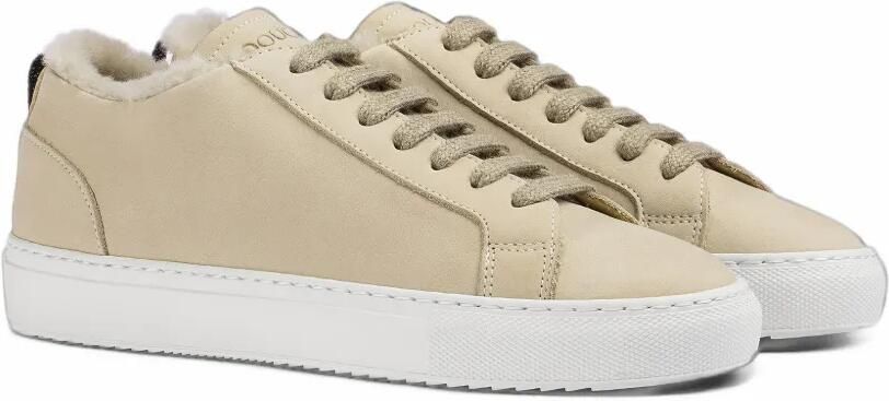 Doucal's Loafers met lammy afwerking Beige - Foto 3