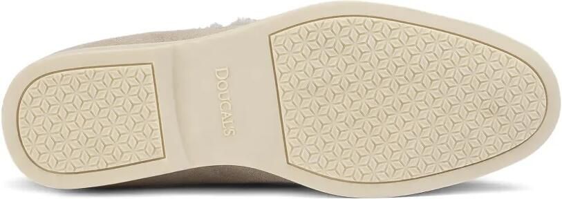 Doucal's Loafers met lammy afwerking en kwastje Beige - Foto 4
