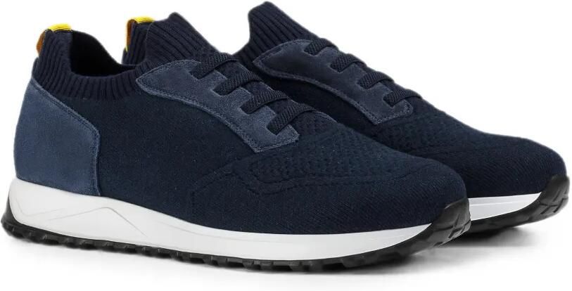 Doucal's Sneakers met gebreide vlakken Blauw - Foto 3