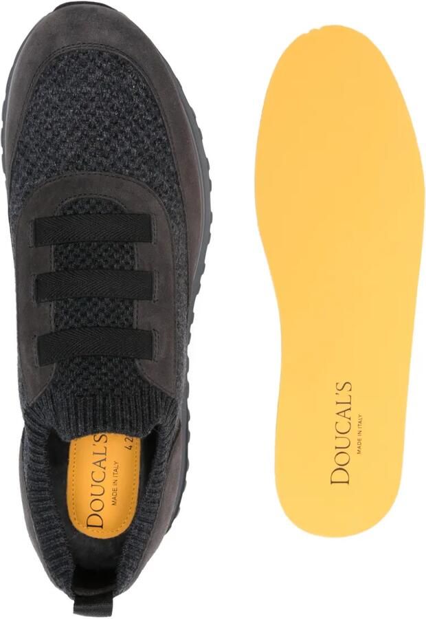 Doucal's Sneakers met geribbeld vlak Bruin - Foto 2