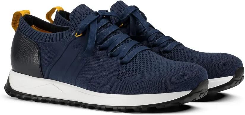 Doucal's Sneakers met hieldetail Blauw - Foto 3