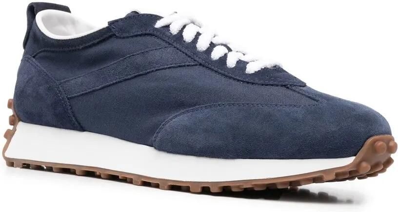 Doucal's Sneakers met logopatch Blauw
