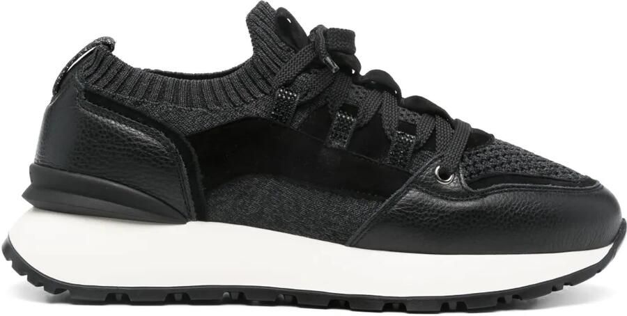 Doucal's Sneakers met vlakken Zwart