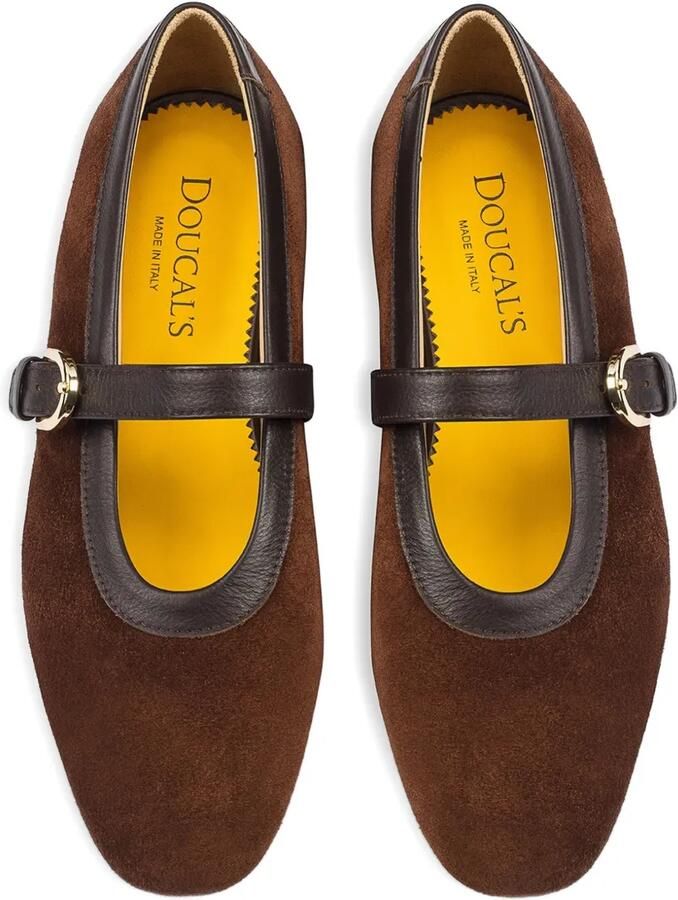 Doucal's Suède ballerina's Bruin - Foto 2