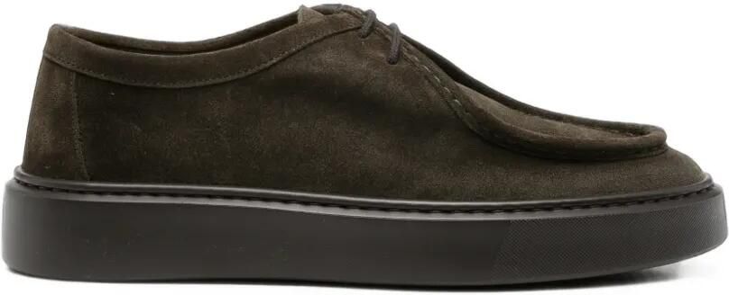 Doucal's Suède bootschoenen Groen