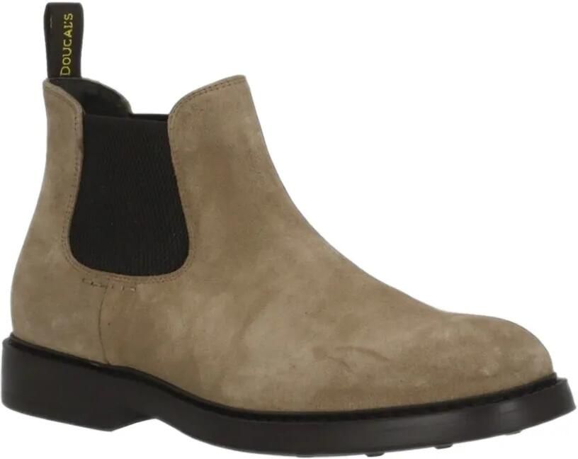 Doucal's suede Chelsea boots Beige - Foto 3