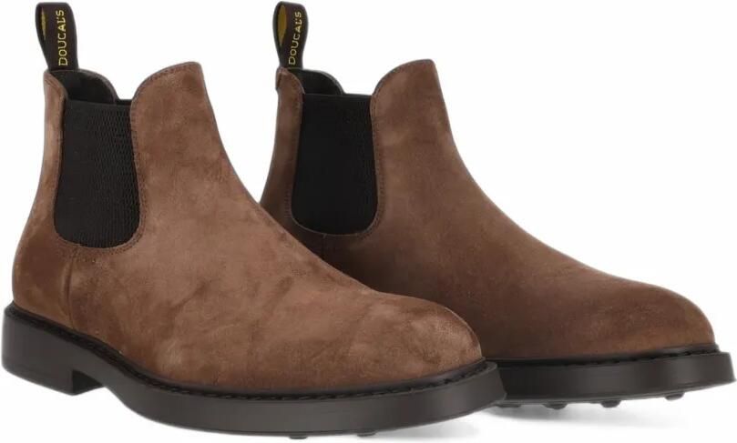 Doucal's suede Chelsea boots Bruin - Foto 4