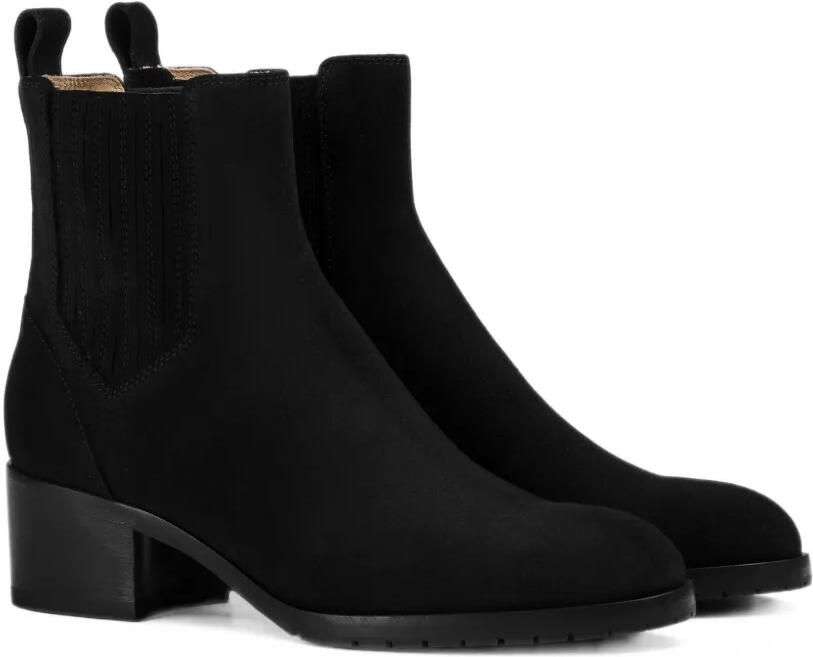 Doucal's suede Chelsea boots Zwart
