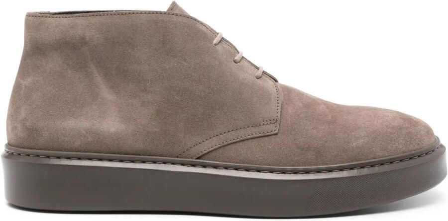 Doucal's Suède chukka veterlaarzen Bruin