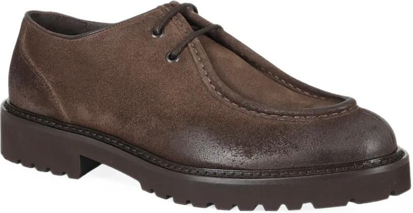 Doucal's Suède derby schoenen Bruin - Foto 2