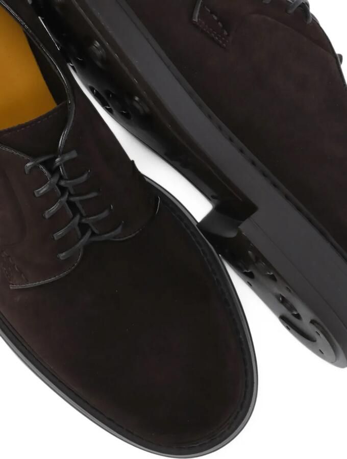 Doucal's suede derby shoes Bruin - Foto 2