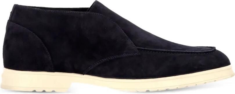 Doucal's Suède desert boots Blauw