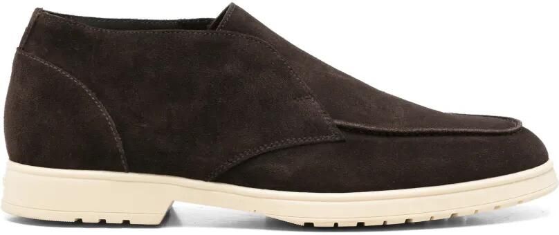 Doucal's Suède desert boots Bruin
