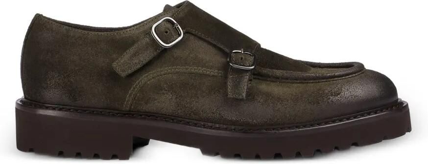 Doucal's Suède gespschoenen Groen