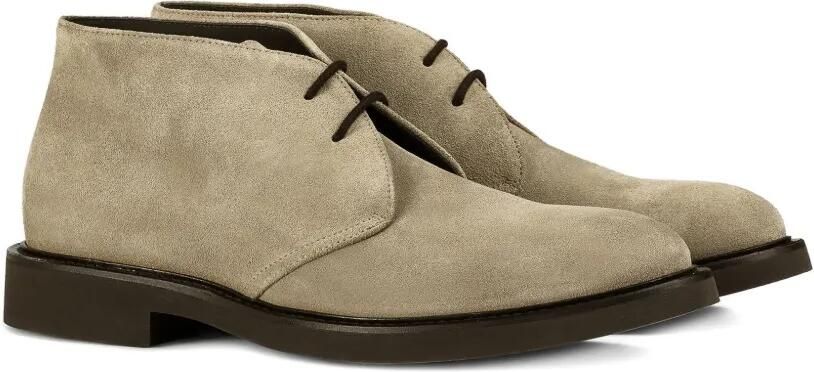 Doucal's Suède enkellaarzen Beige