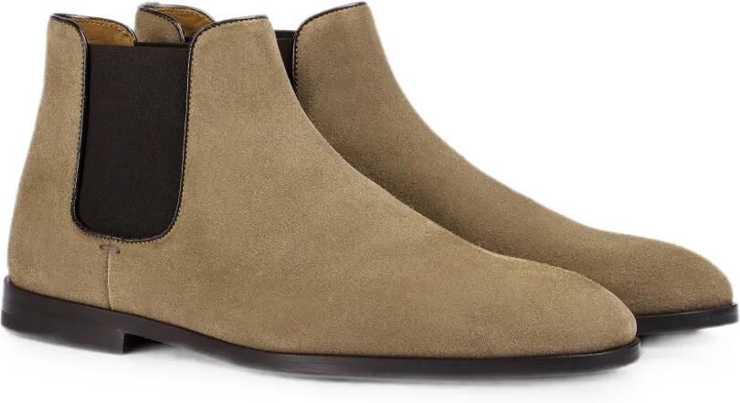 Doucal's Suède enkellaarzen Beige