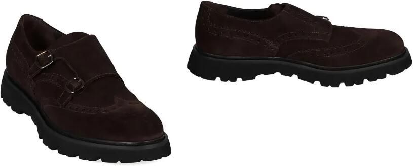 Doucal's Suède gespschoenen Bruin - Foto 3