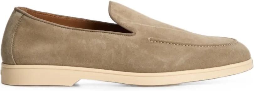 Doucal's Suède loafers Beige