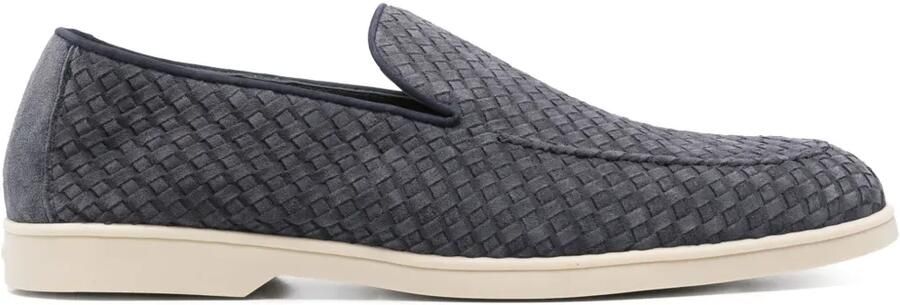 Doucal's Suède loafers Blauw
