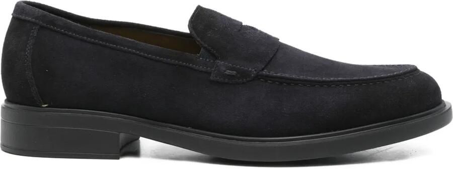 Doucal's Suède loafers Blauw