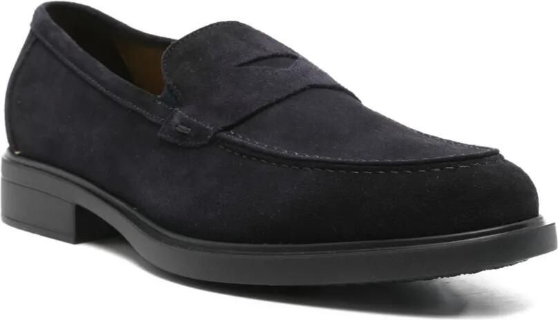 Doucal's Suède loafers Blauw - Foto 2