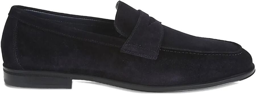 Doucal's Suède loafers Blauw