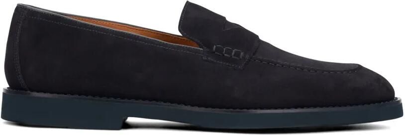 Doucal's Suède loafers Blauw