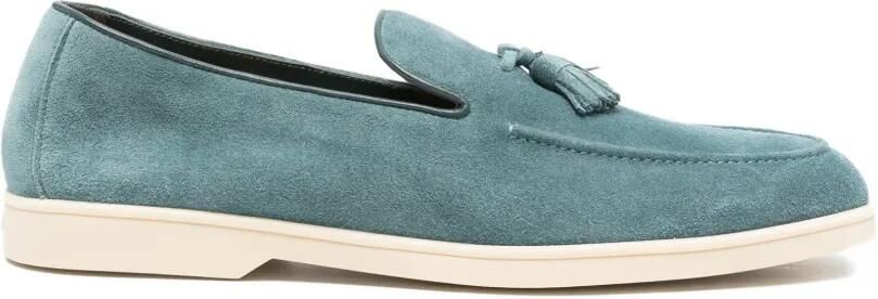 Doucal's Suède loafers Blauw