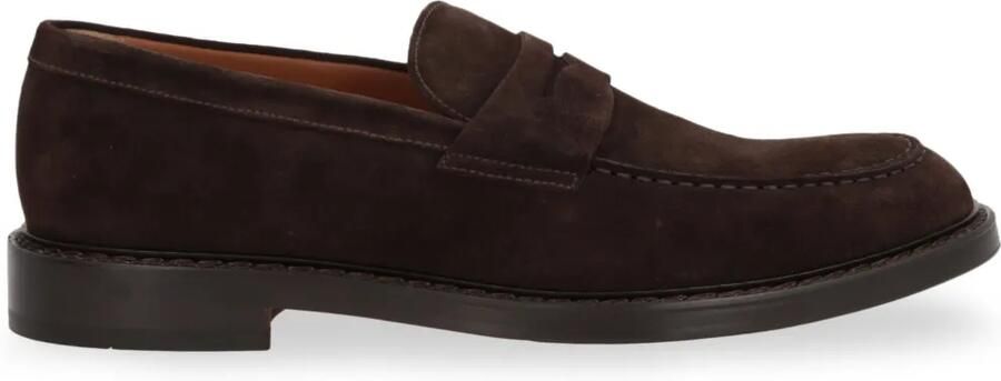 Doucal's Suède loafers Bruin