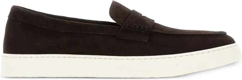 Doucal's Suède loafers Bruin