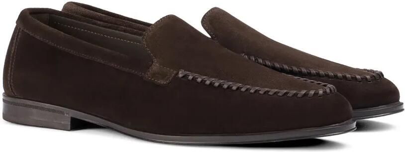 Doucal's Suède loafers Bruin