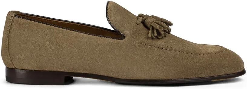 Doucal's Suède loafers Bruin