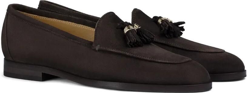 Doucal's Suède loafers Bruin