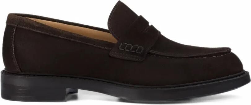 Doucal's suede loafers Bruin