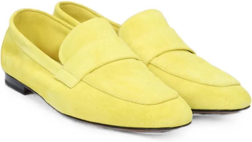 Doucal's Suède loafers Geel