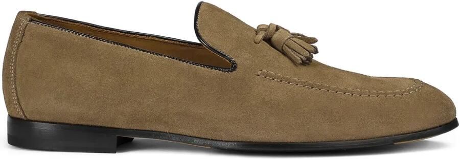 Doucal's Suède loafers Groen
