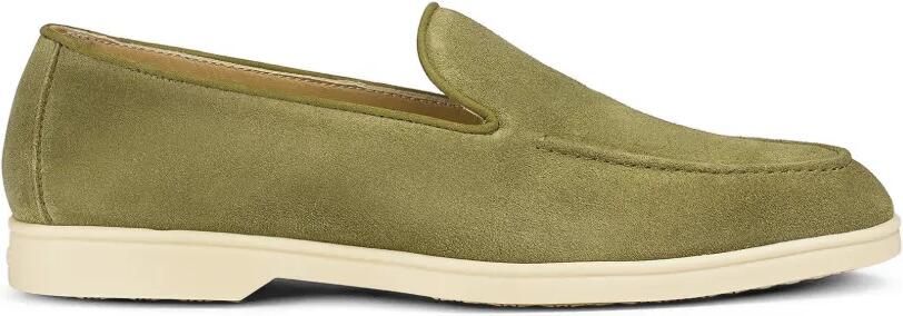 Doucal's Suède loafers Groen