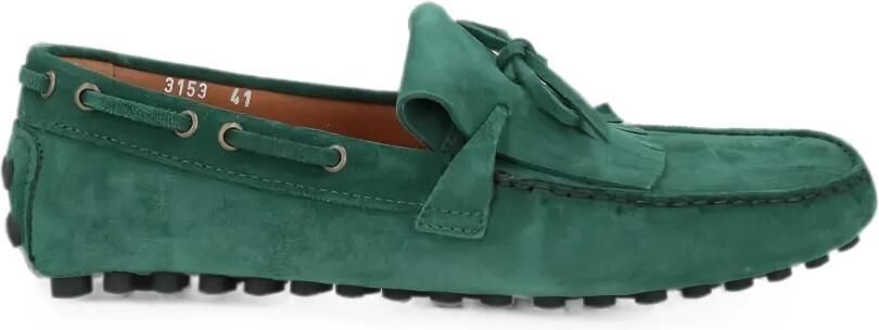 Doucal's Suède loafers Groen
