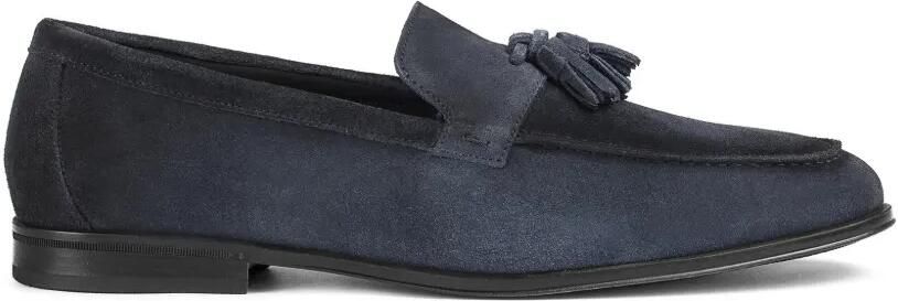 Doucal's Suède loafers met kwastjes Blauw