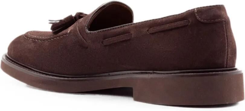 Doucal's Suède loafers met kwastjes Bruin - Foto 4