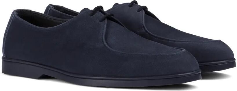 Doucal's Suède loafers met schort detail Blauw - Foto 3