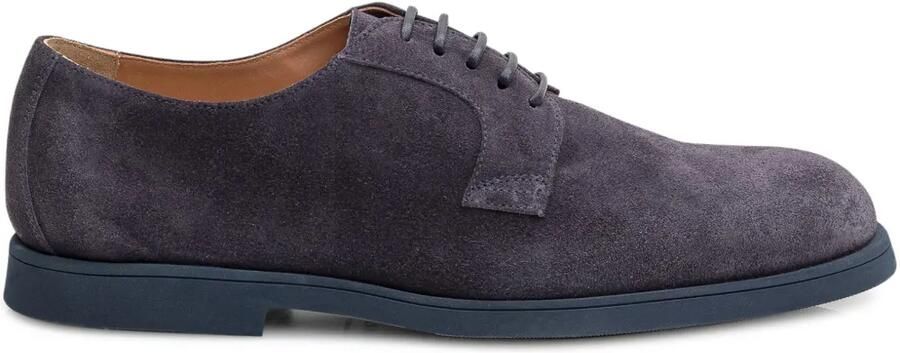 Doucal's Suède Oxford schoenen Grijs