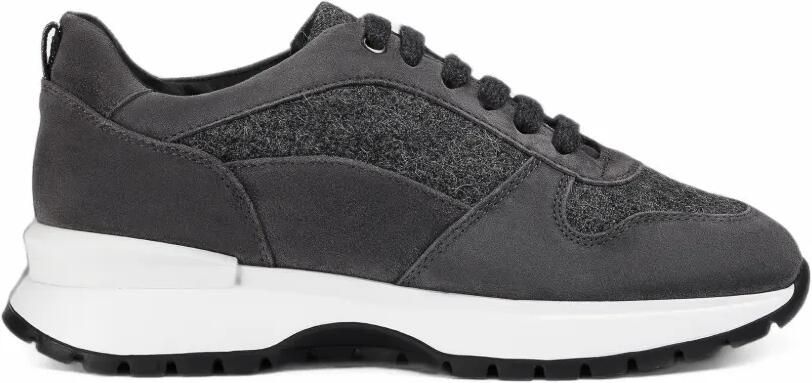 Doucal's Sneakers met suède vlakken Grijs