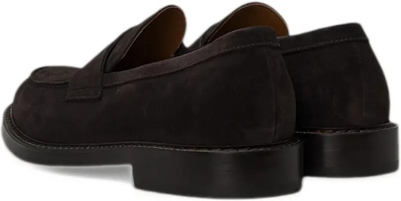 Doucal's suede penny loafers Bruin - Foto 3